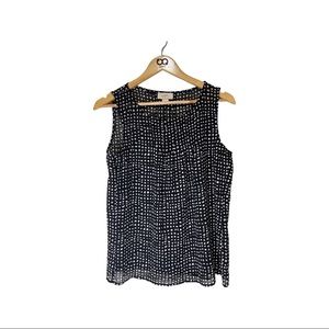 Loft Black Sheer Tank Top